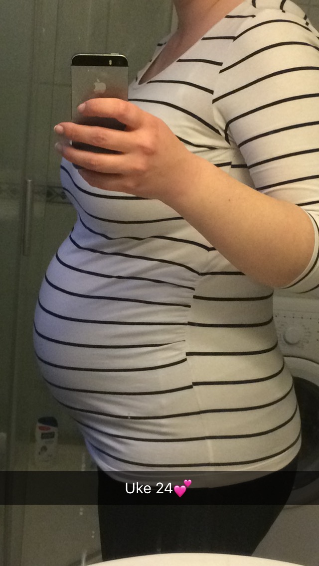 gravid uke 24