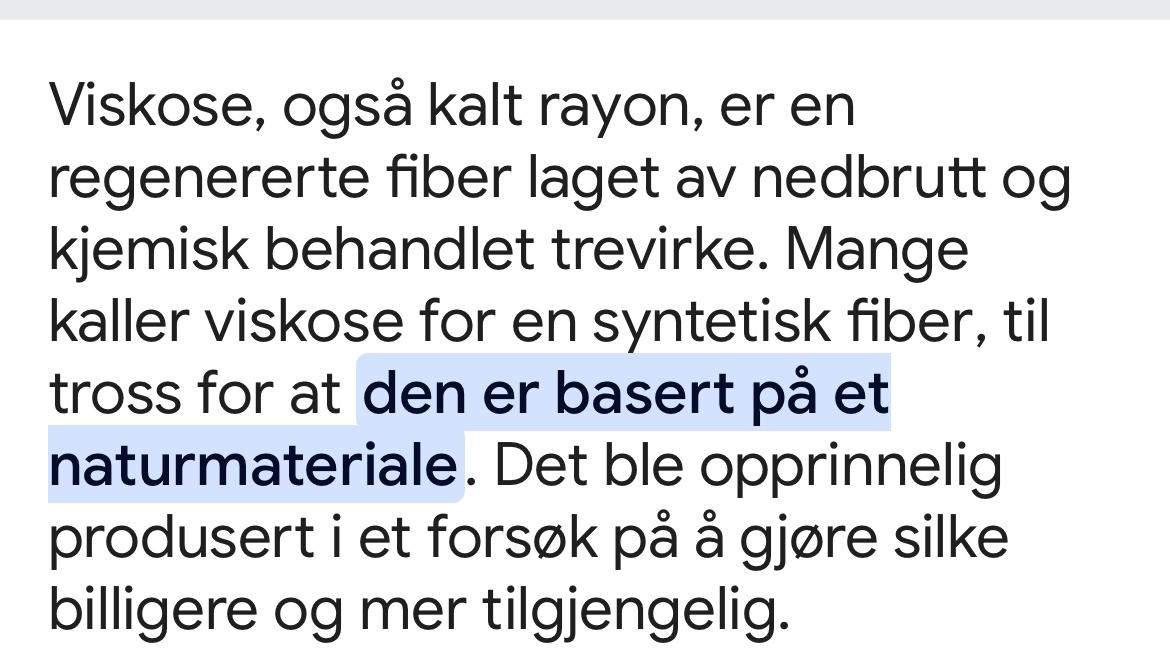 Polyester i mer eller mindre alt - Klær, sko og mote - Kvinneguiden Forum